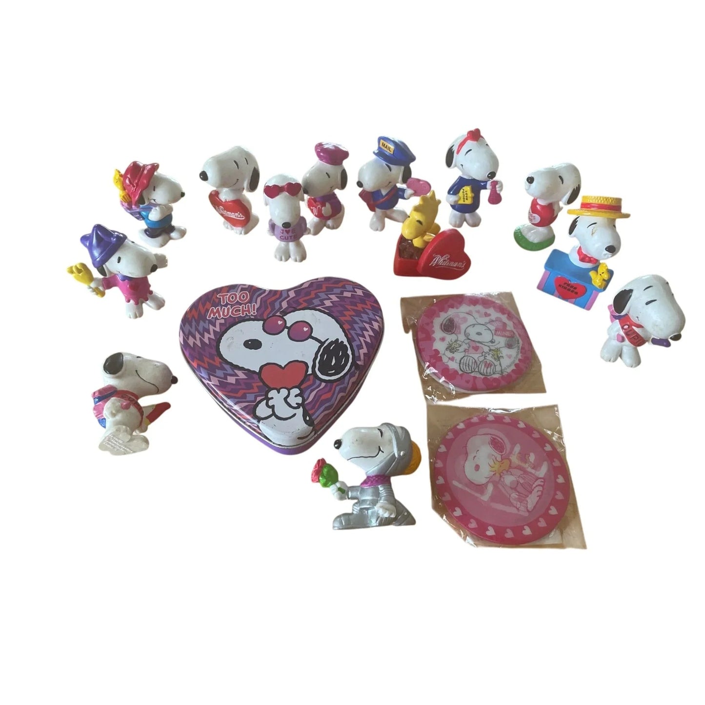 Mixed Lot Of Peanuts Snoopy & Woodstock Collectibles - Peanuts - Toys - A+ Stuff