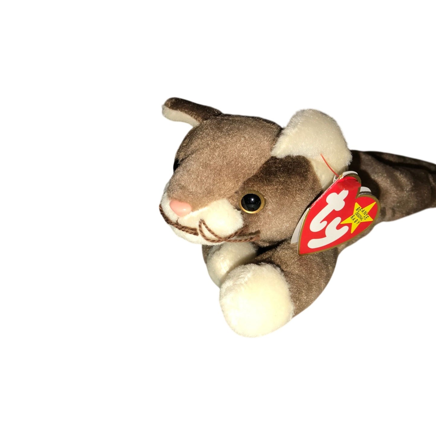 Vintage 1997 Pounce the Cat Beanie Baby TY Beanie Baby  A+ Stuff Plush Toys / Stuffed Animals
