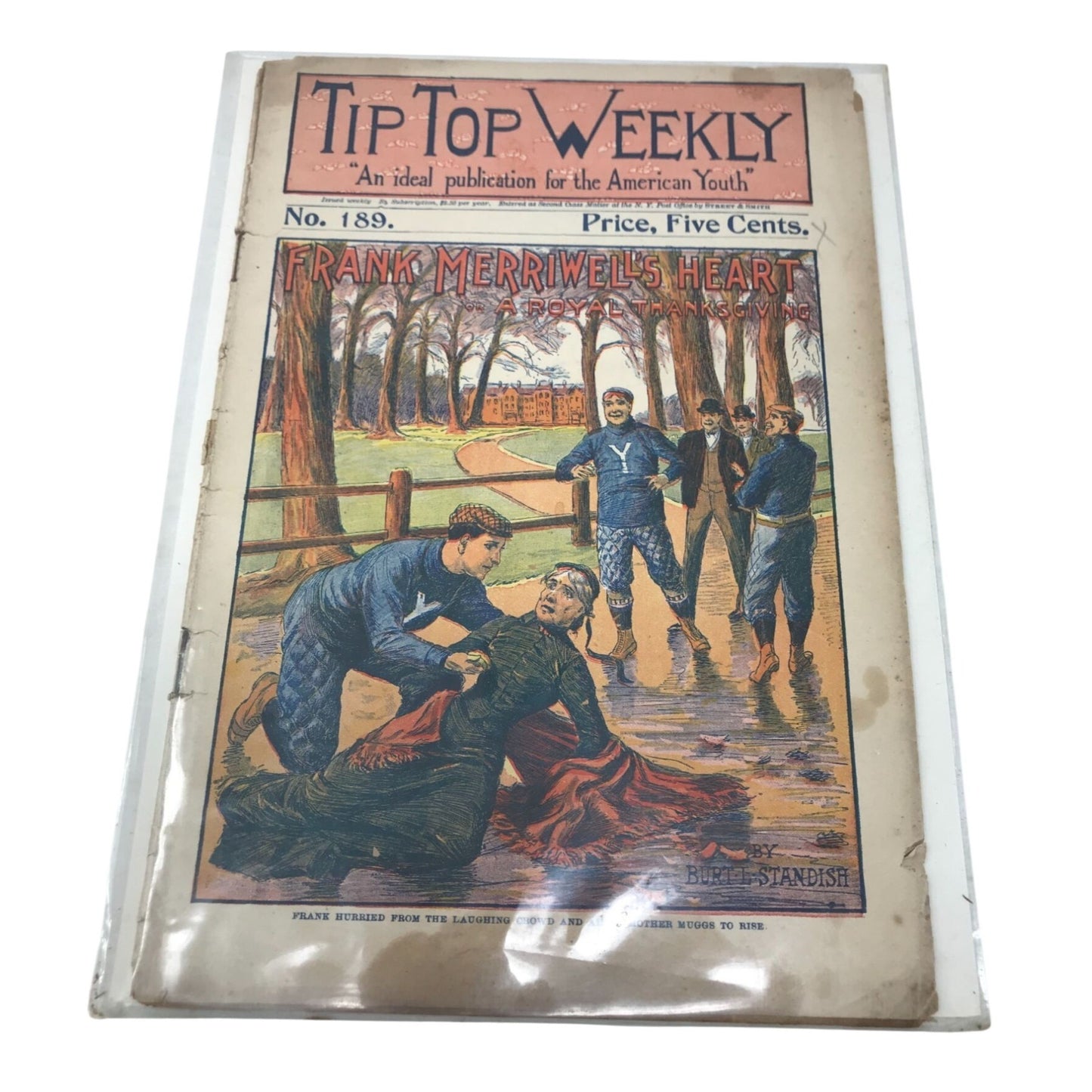 Vintage Tip Top Weekly ''An Ideal Publication For The American Youth'' No 189