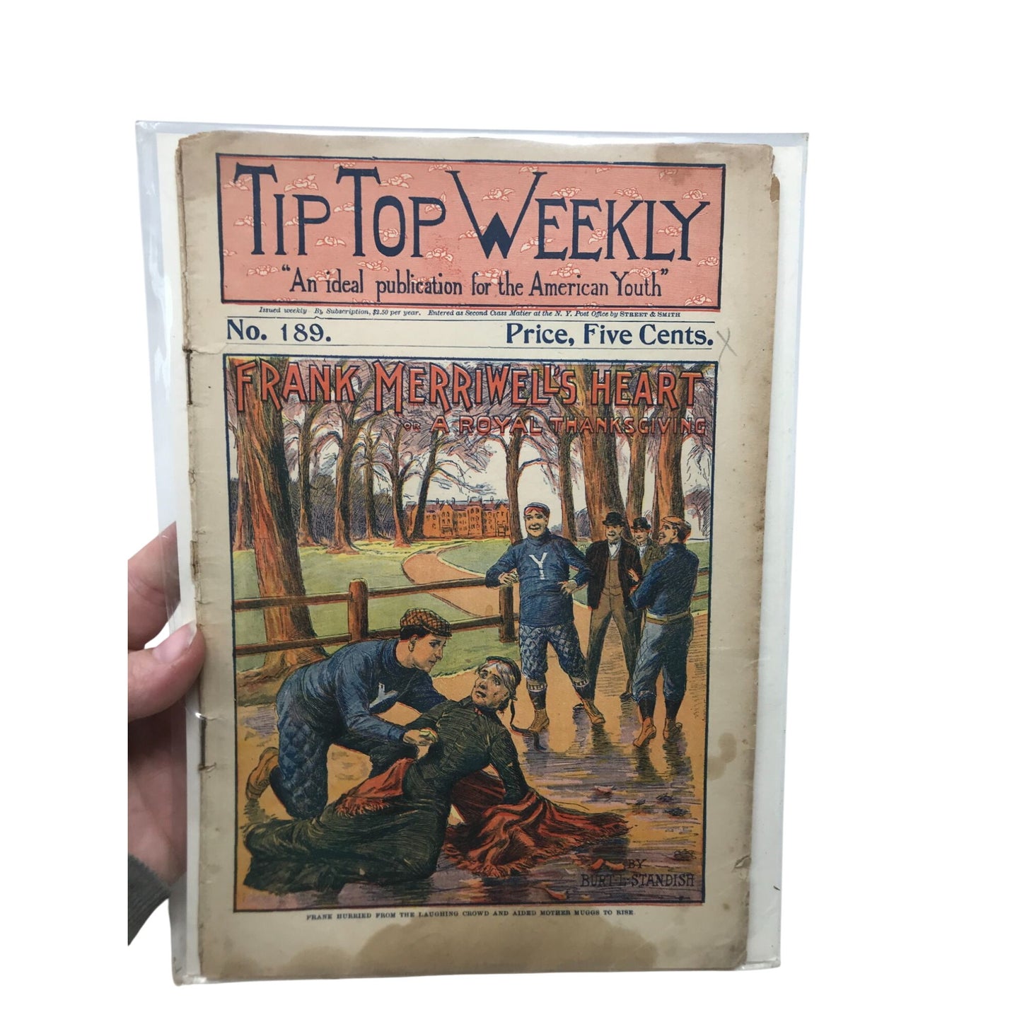 Vintage Tip Top Weekly ''An Ideal Publication For The American Youth'' No 189