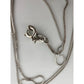 "Mom" Dancing Heart Necklace with Lab Created Pink & White Sapphires - Unbranded - Necklace with Pendant - A+ Stuff