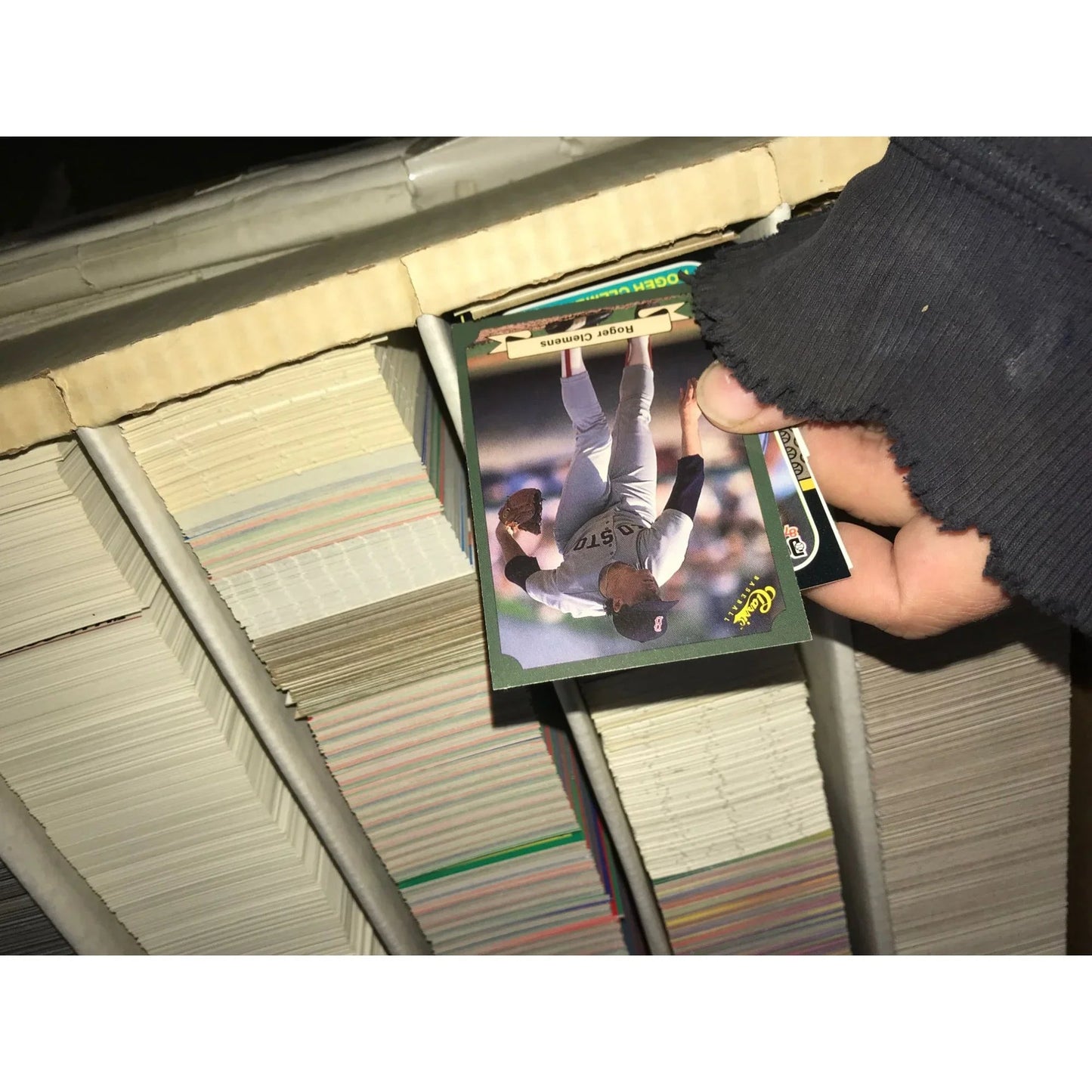 Monster Box of Baseball Cards (5000 card capacity for box) - Mostly 1980's - 90s Various Sports - Various - A+ Stuff