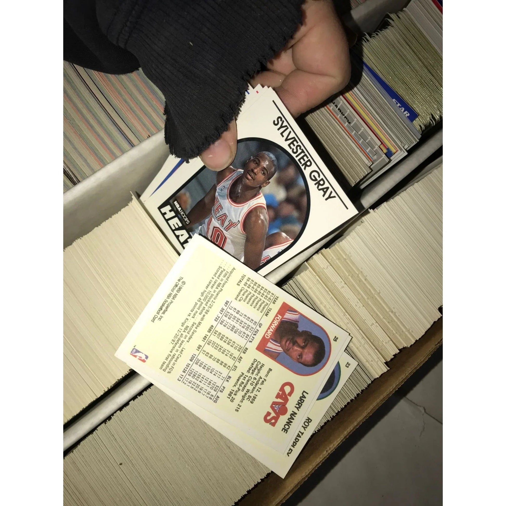 Monster Box of Baseball Cards (5000 card capacity for box) - Mostly 1980's - 90s Various Sports - Various - A+ Stuff