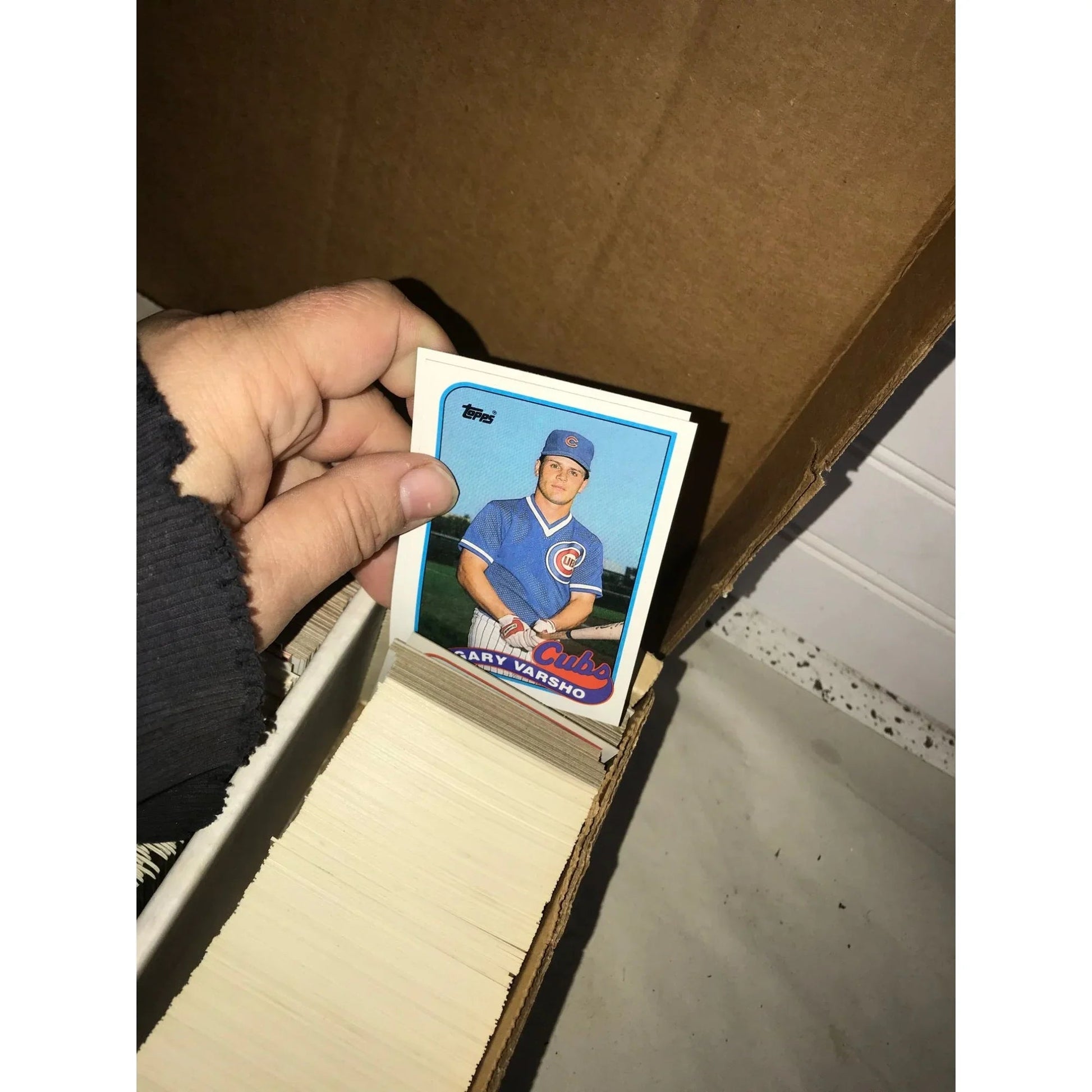 Monster Box of Baseball Cards (5000 card capacity for box) - Mostly 1980's - 90s Various Sports - Various - A+ Stuff