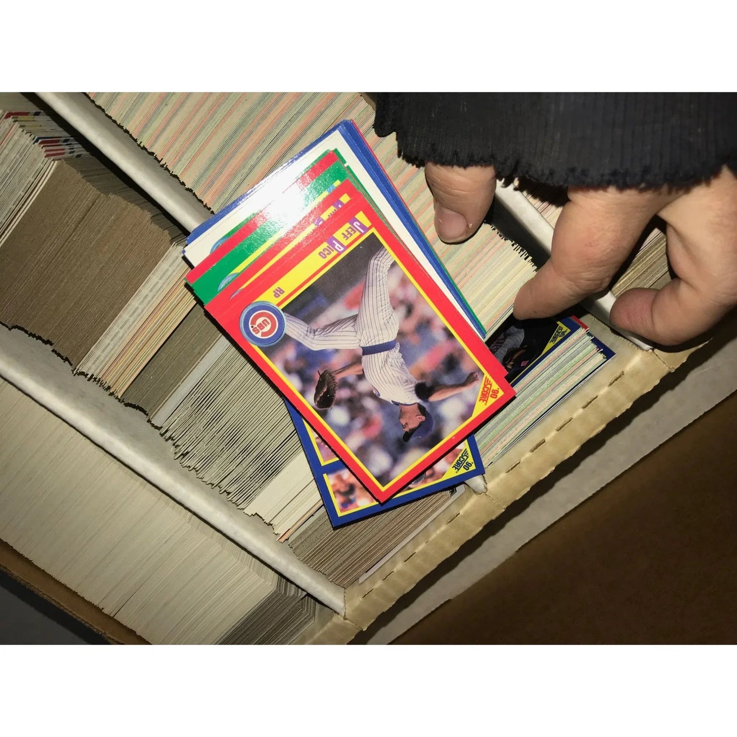 Monster Box of Baseball Cards (5000 card capacity for box) - Mostly 1980's - 90s Various Sports - Various - A+ Stuff