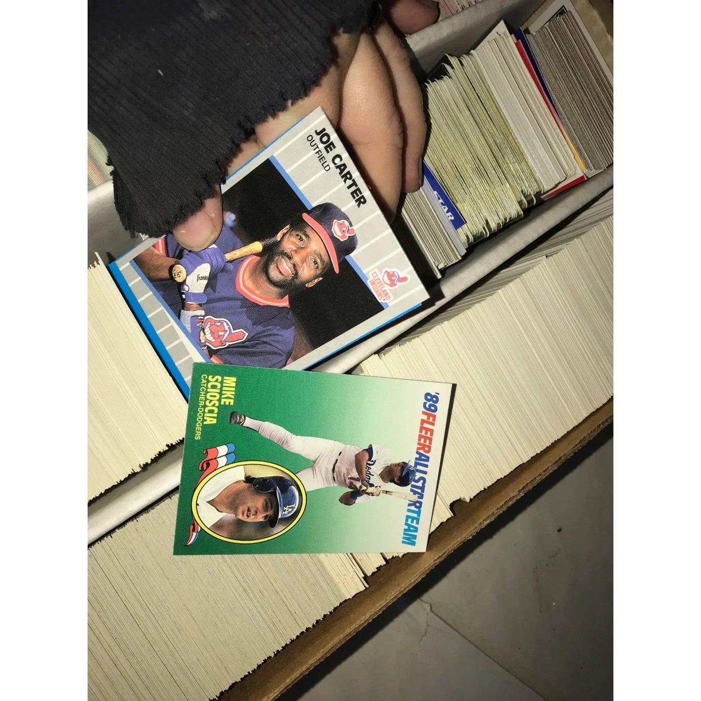 Monster Box of Baseball Cards (5000 card capacity for box) - Mostly 1980's - 90s Various Sports - Various - A+ Stuff