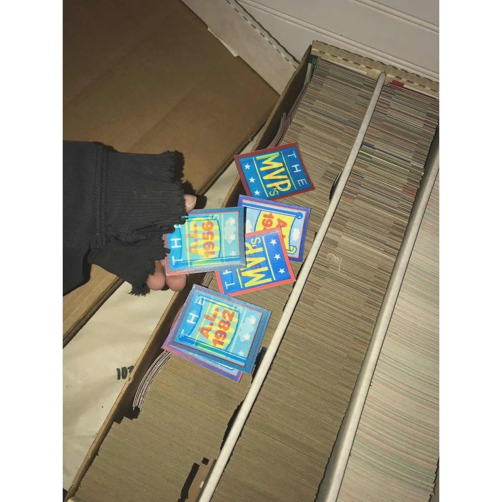 Monster Box of Trading Cards (5000 card capacity for box) - Mostly 90s Baseball - Topps, Donruss - A+ Stuff