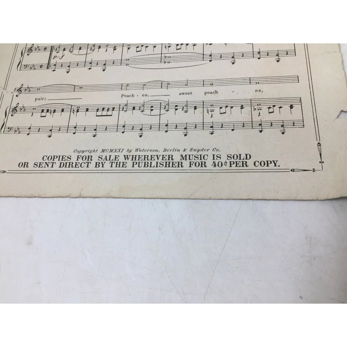 ''MOONLIGHT'' BY CON CONRAD SHEET MUSIC BOOK - A+ Stuff - SHEET MUSIC - A+ Stuff