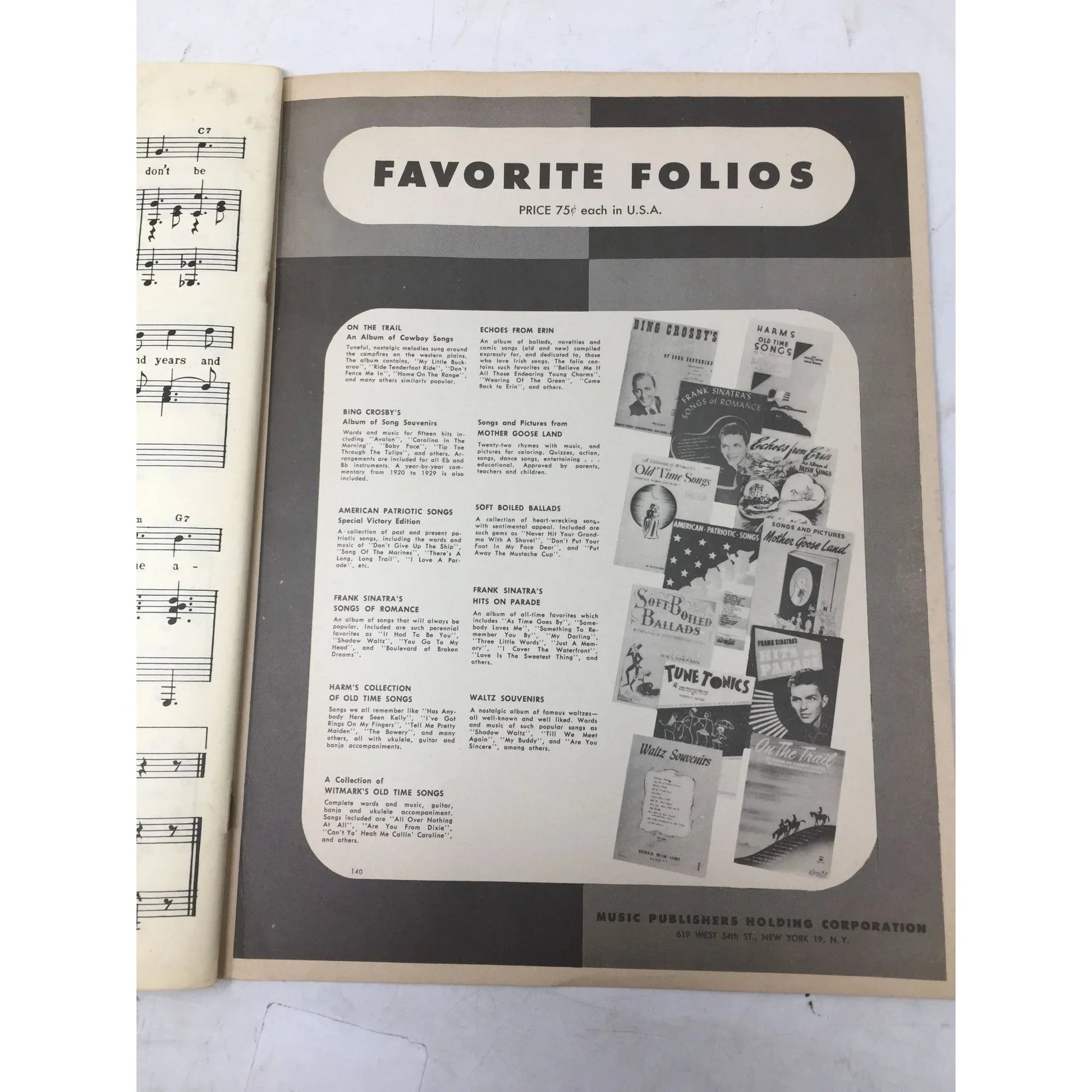 More Remick Hits Through The Years Vintage Sheet Music Book - A+ Stuff - SHEET MUSIC - A+ Stuff