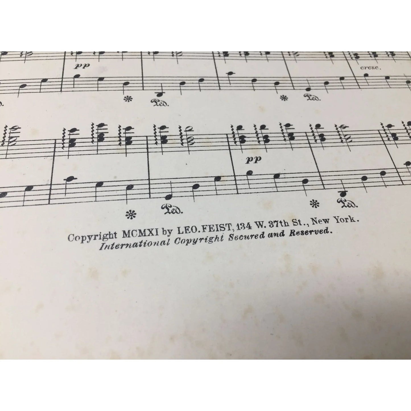 MORNING STAR REVERIE BY IDA F IRVING SHEET MUSIC - A+ Stuff - SHEET MUSIC - A+ Stuff