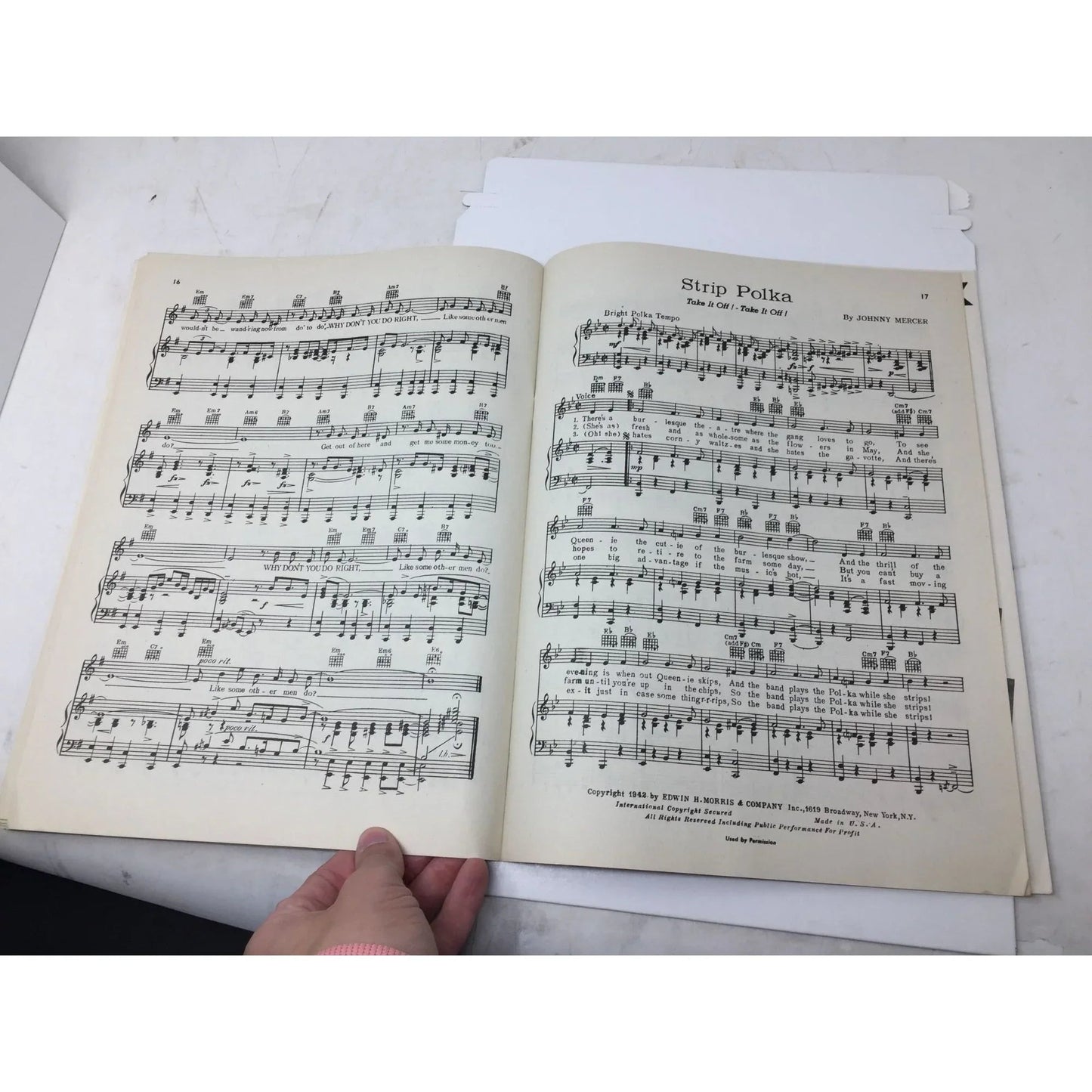 Morris Mayfair Song Folio No 1 Vintage Sheet Music - A+ Stuff - SHEET MUSIC - A+ Stuff