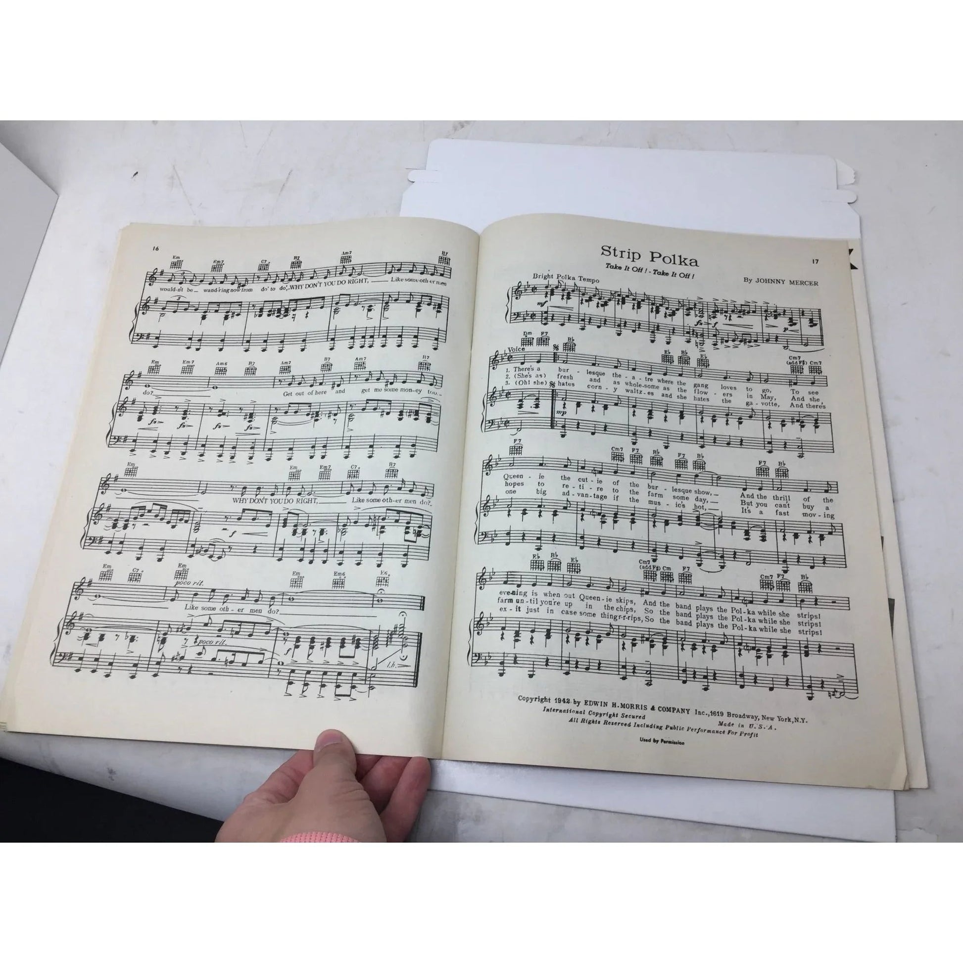 Morris Mayfair Song Folio No 1 Vintage Sheet Music - A+ Stuff - SHEET MUSIC - A+ Stuff