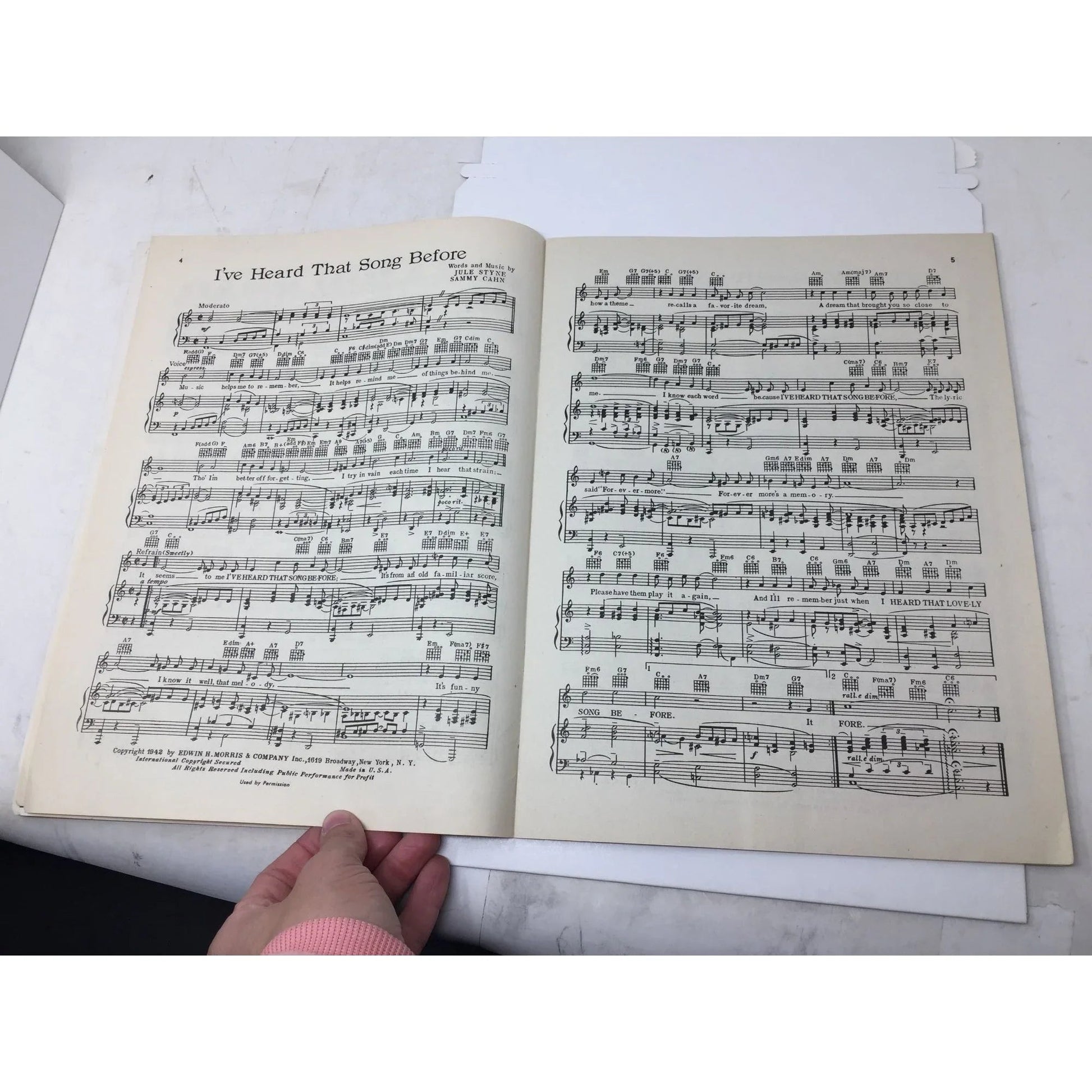 Morris Mayfair Song Folio No 1 Vintage Sheet Music - A+ Stuff - SHEET MUSIC - A+ Stuff