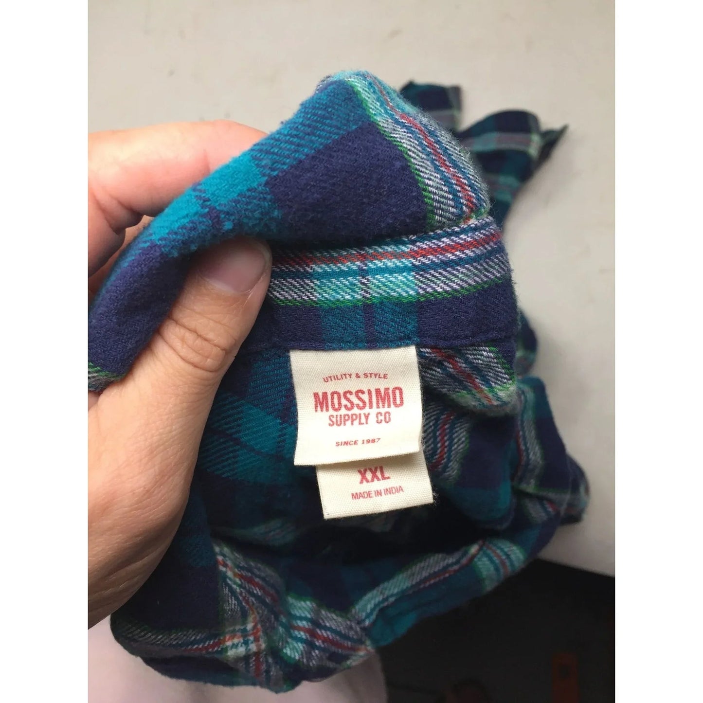 Mossimo Girl's Size XXL Long Sleeve Button Up Plaid Flannel Shirt with Collar - A+ Stuff - Shirts & Tops - A+ Stuff