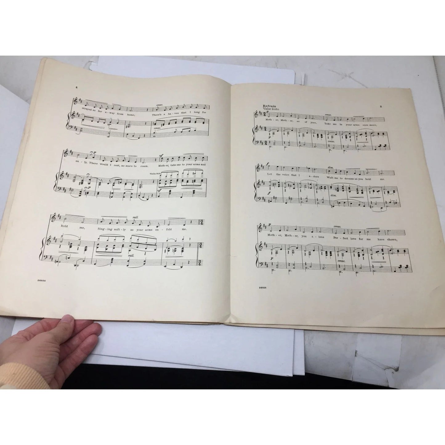 Mother - As Sung in ''Her Soldier Boy'' A Modern Musical Comedy - A+ Stuff - SHEET MUSIC - A+ Stuff