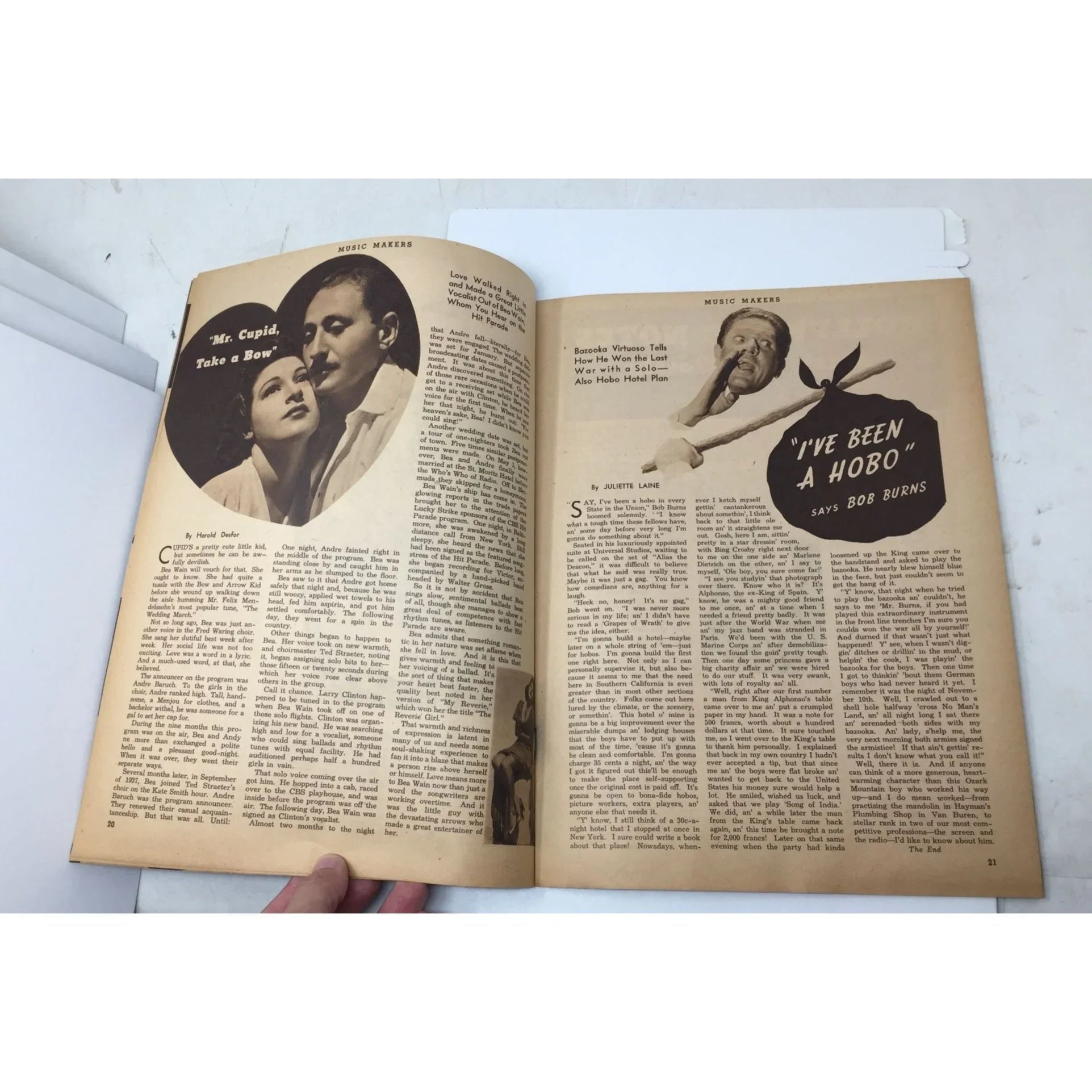 Music Makers Volume 1 No. 1 (May 1940) - A+ Stuff - Books - A+ Stuff