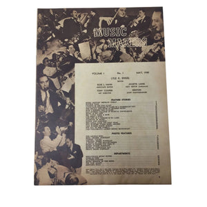 Music Makers Volume 1 No. 1 (May 1940)
