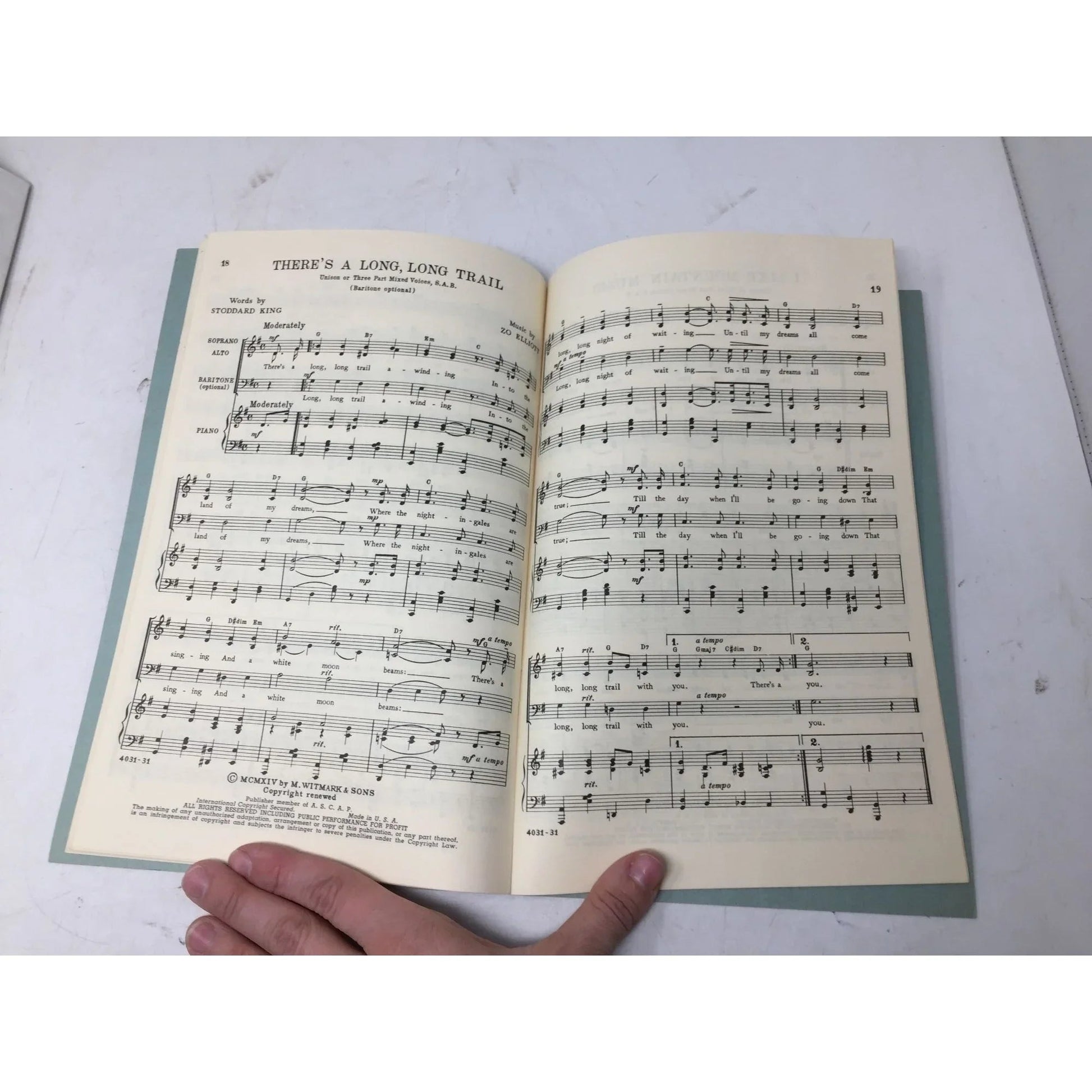 Music Memories for Today Choral adaptions by Harry Robert Wilson - A+ Stuff - SHEET MUSIC - A+ Stuff