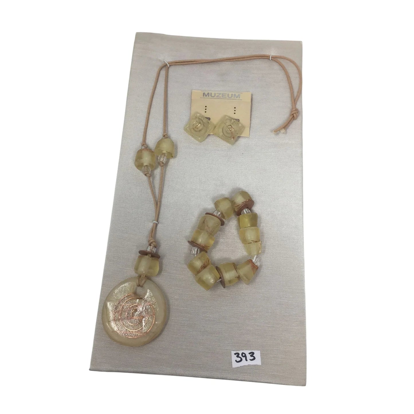 Muzeum Women's Necklace, Earrings and Bracelet - A+ Stuff - Jewelry Set - A+ Stuff