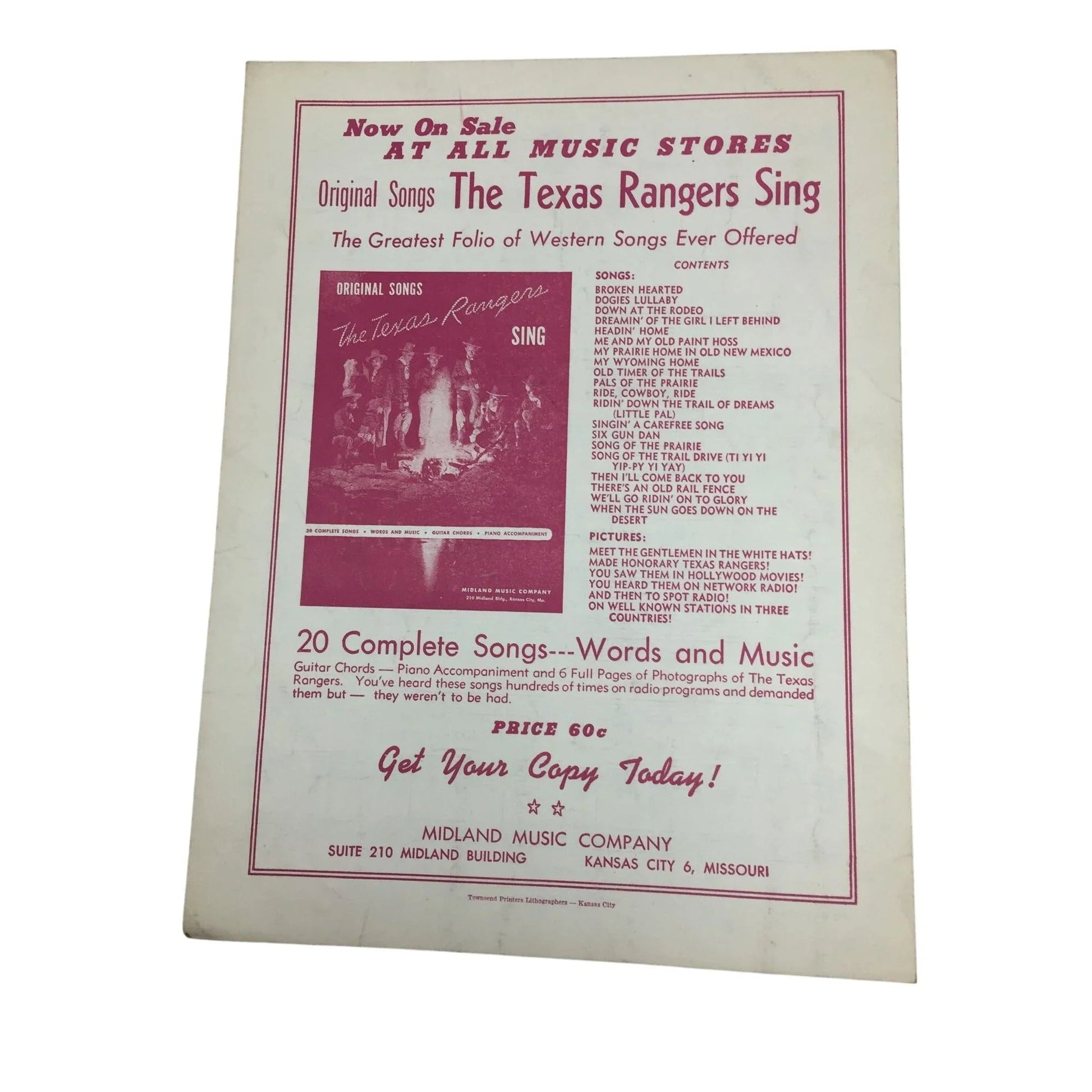 "My Happiness" Sheet Music Book by Betty Peterson and Borney Bergantine - A+ Stuff - Sheet Music - A+ Stuff
