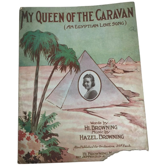''My Queen of the Caravan (An Egyptian Love Song)'' Sheet music - A+ Stuff - SHEET MUSIC - A+ Stuff