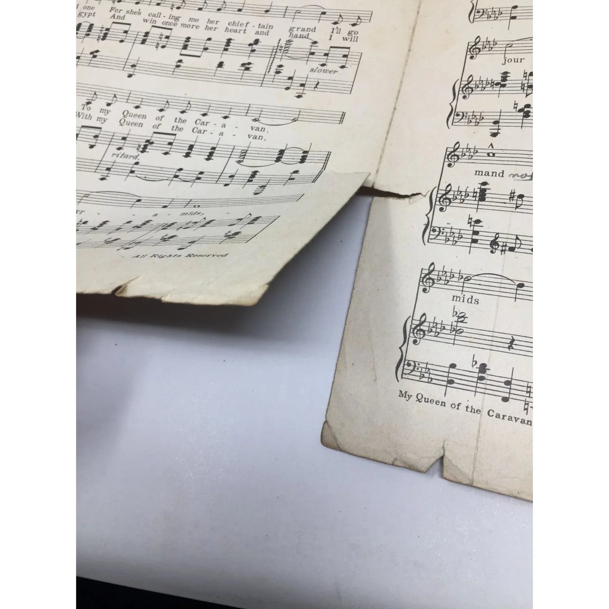 ''My Queen of the Caravan (An Egyptian Love Song)'' Sheet music - A+ Stuff - SHEET MUSIC - A+ Stuff