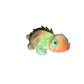Retired 1997 Pastel Iggy the Iguana Beanie Baby TY Beanie Baby  A+ Stuff Plush Toys / Stuffed Animals