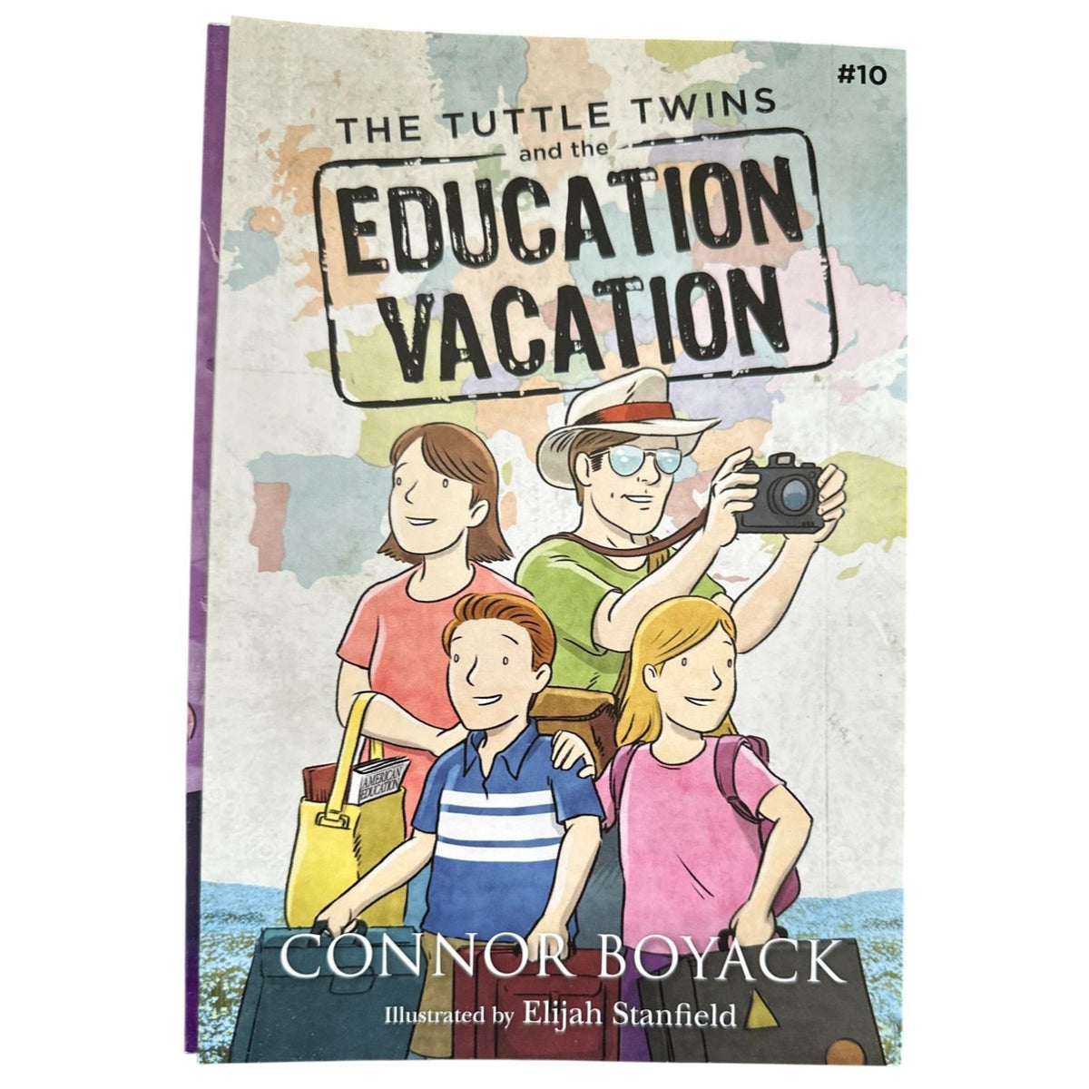 The Tuttle Twins series Book #10 Education Vacation A+ Stuff  A+ Stuff Books
