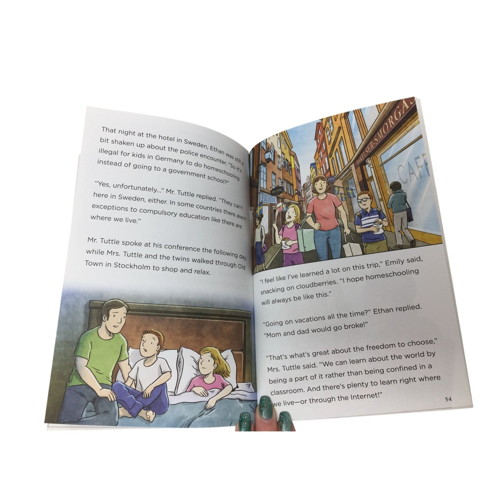 The Tuttle Twins series Book #10 Education Vacation A+ Stuff  A+ Stuff Books