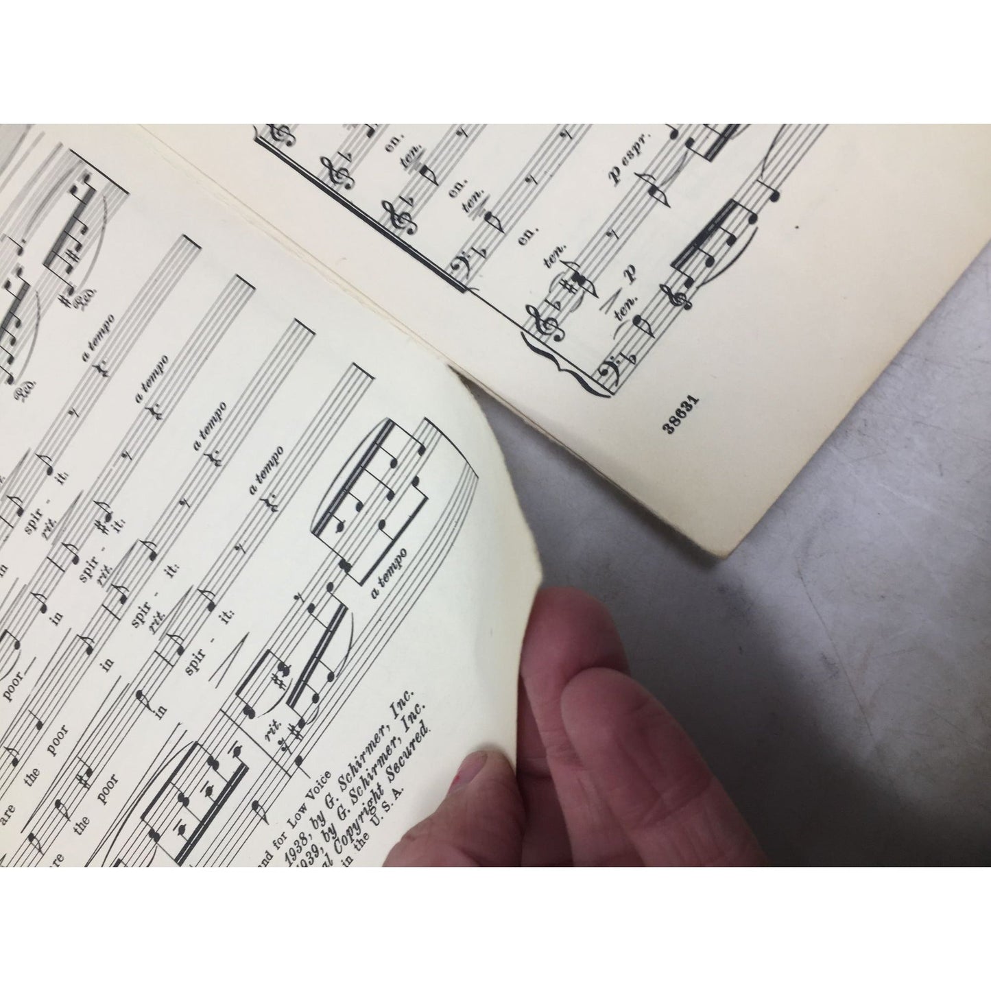 Catalog Page for G. Schirmer’s Choral Church Music A+ Stuff  A+ Stuff SHEET MUSIC