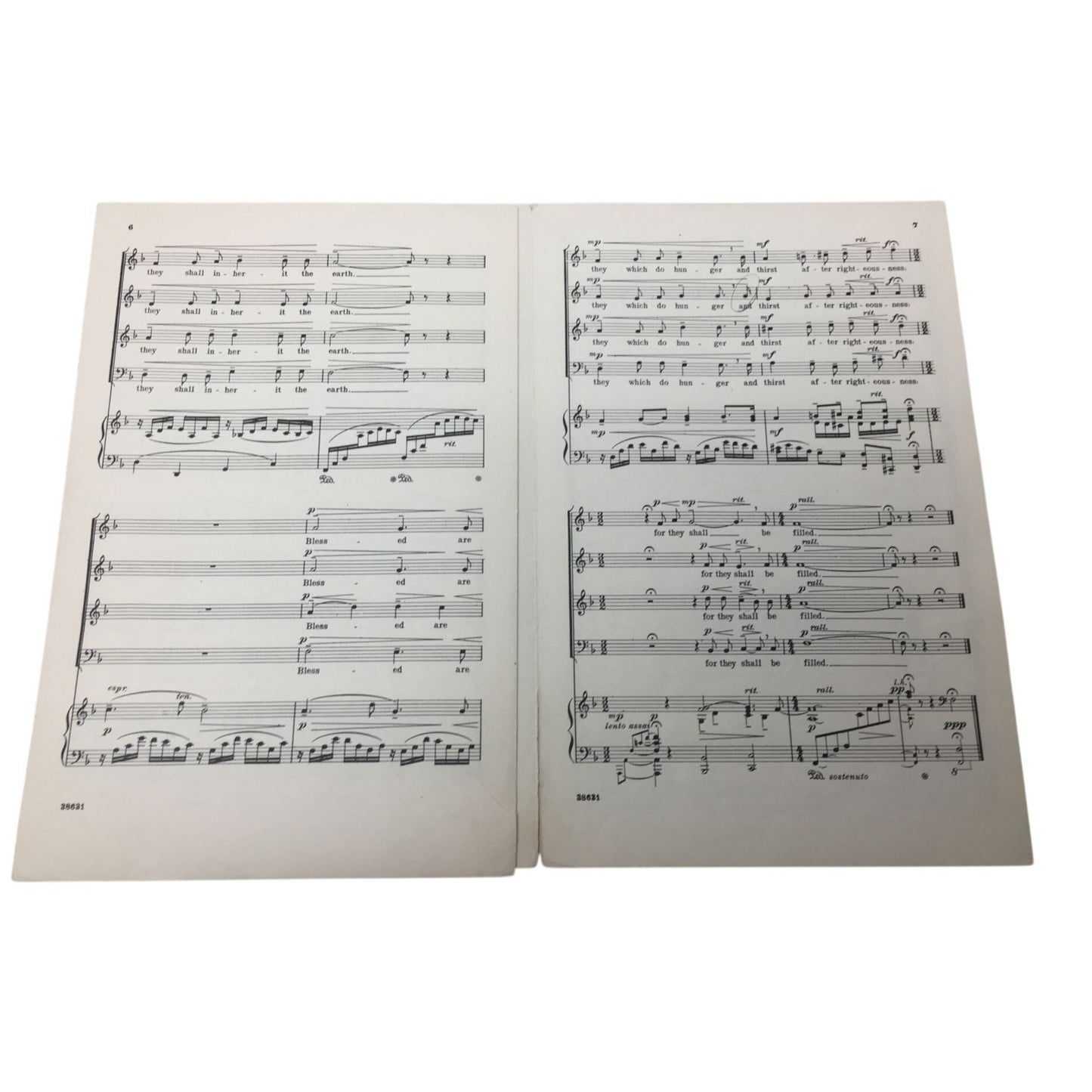 Catalog Page for G. Schirmer’s Choral Church Music A+ Stuff  A+ Stuff SHEET MUSIC