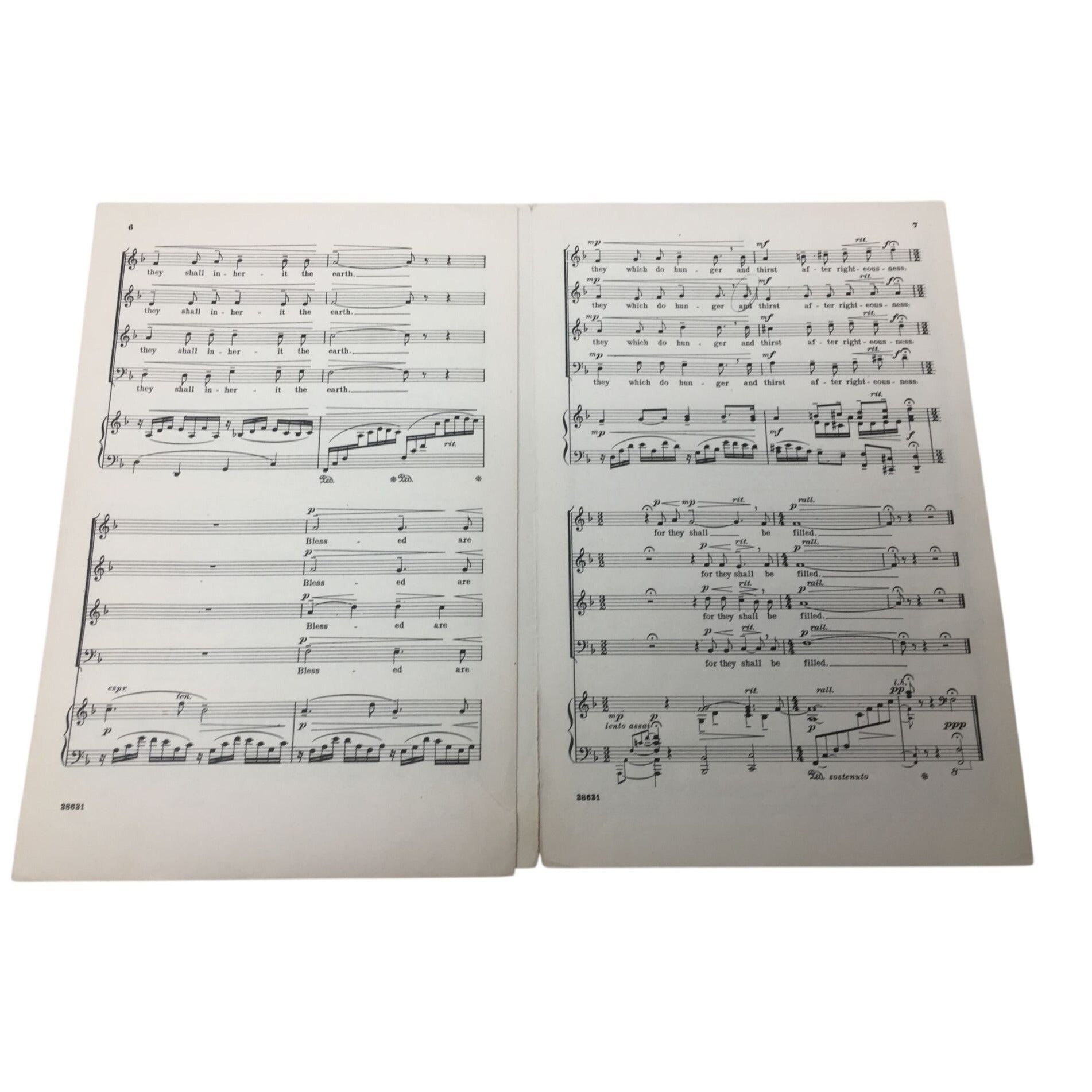 Catalog Page for G. Schirmer’s Choral Church Music A+ Stuff  A+ Stuff SHEET MUSIC