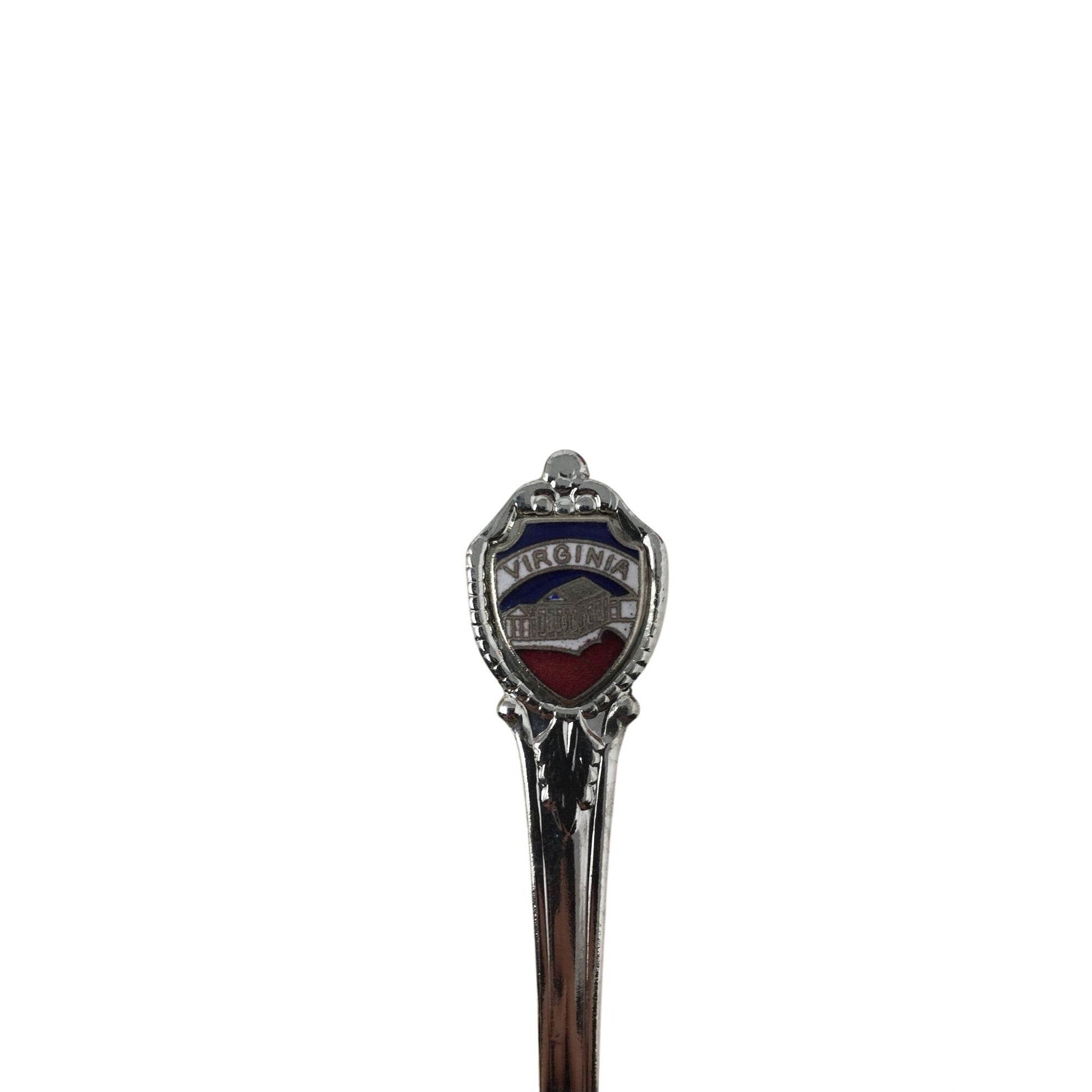 Souvenir Spoon featuring an enameled "Virginia" Shield A+ Stuff  A+ Stuff Vintage Spoon