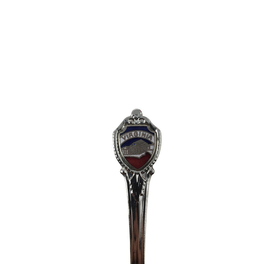 Souvenir Spoon featuring an enameled "Virginia" Shield A+ Stuff  A+ Stuff Vintage Spoon