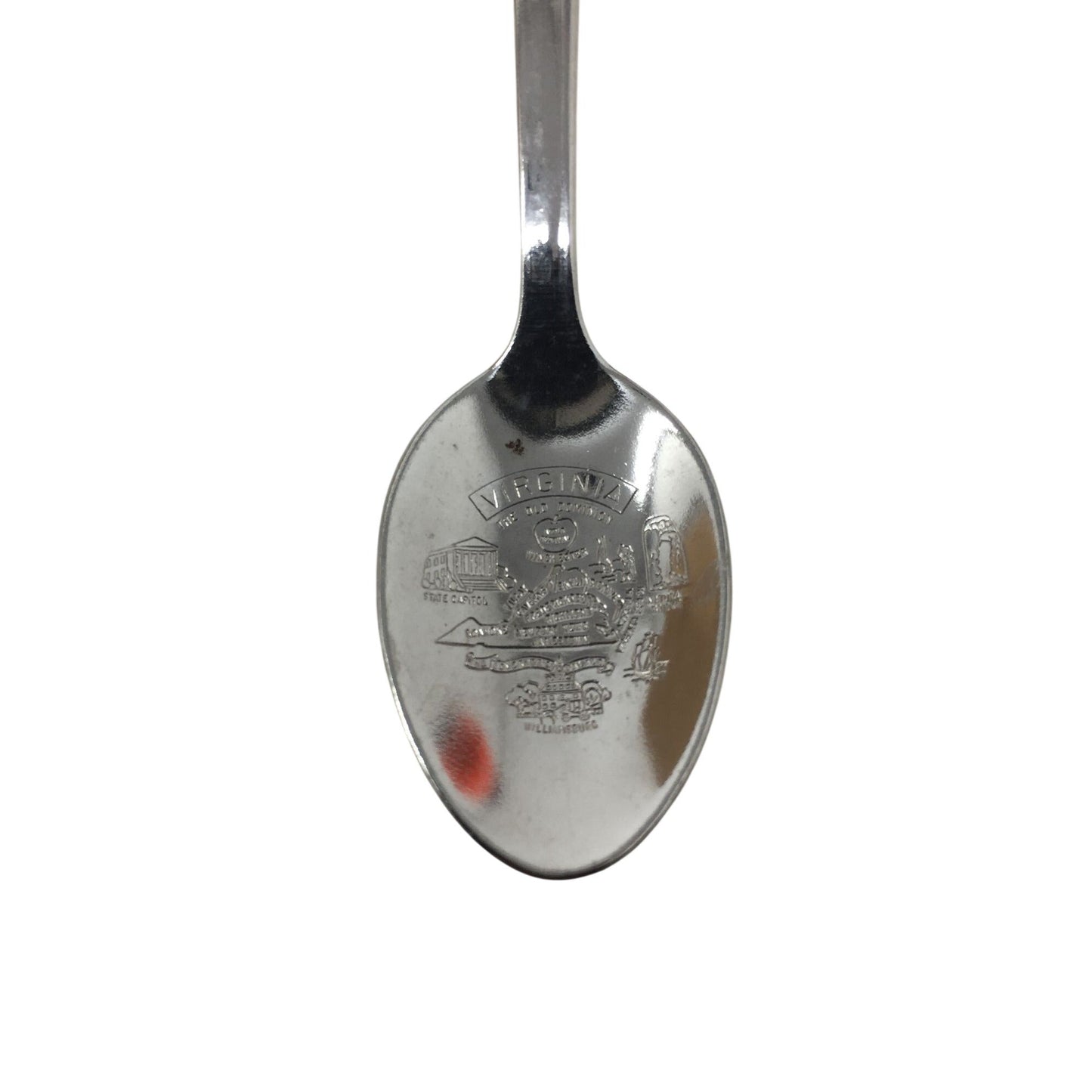 Souvenir Spoon featuring an enameled "Virginia" Shield A+ Stuff  A+ Stuff Vintage Spoon