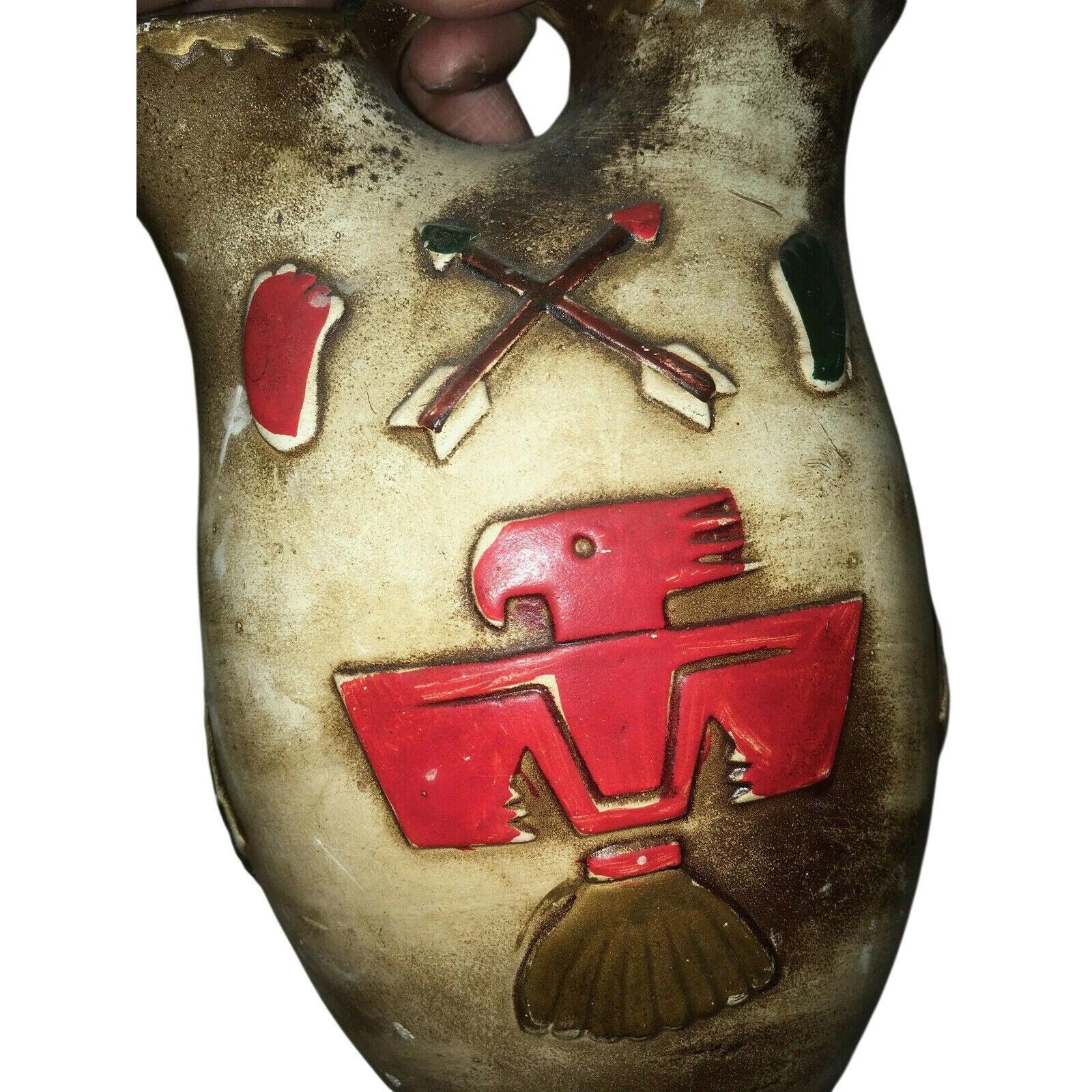 Native American Style Ceramic Wedding Vase - Vintage Art Pottery - Unbranded - Vase or Holder - A+ Stuff