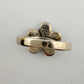 Natural Abalone Flower Ring in Sterling Silver Size 9.75 - A+ Stuff