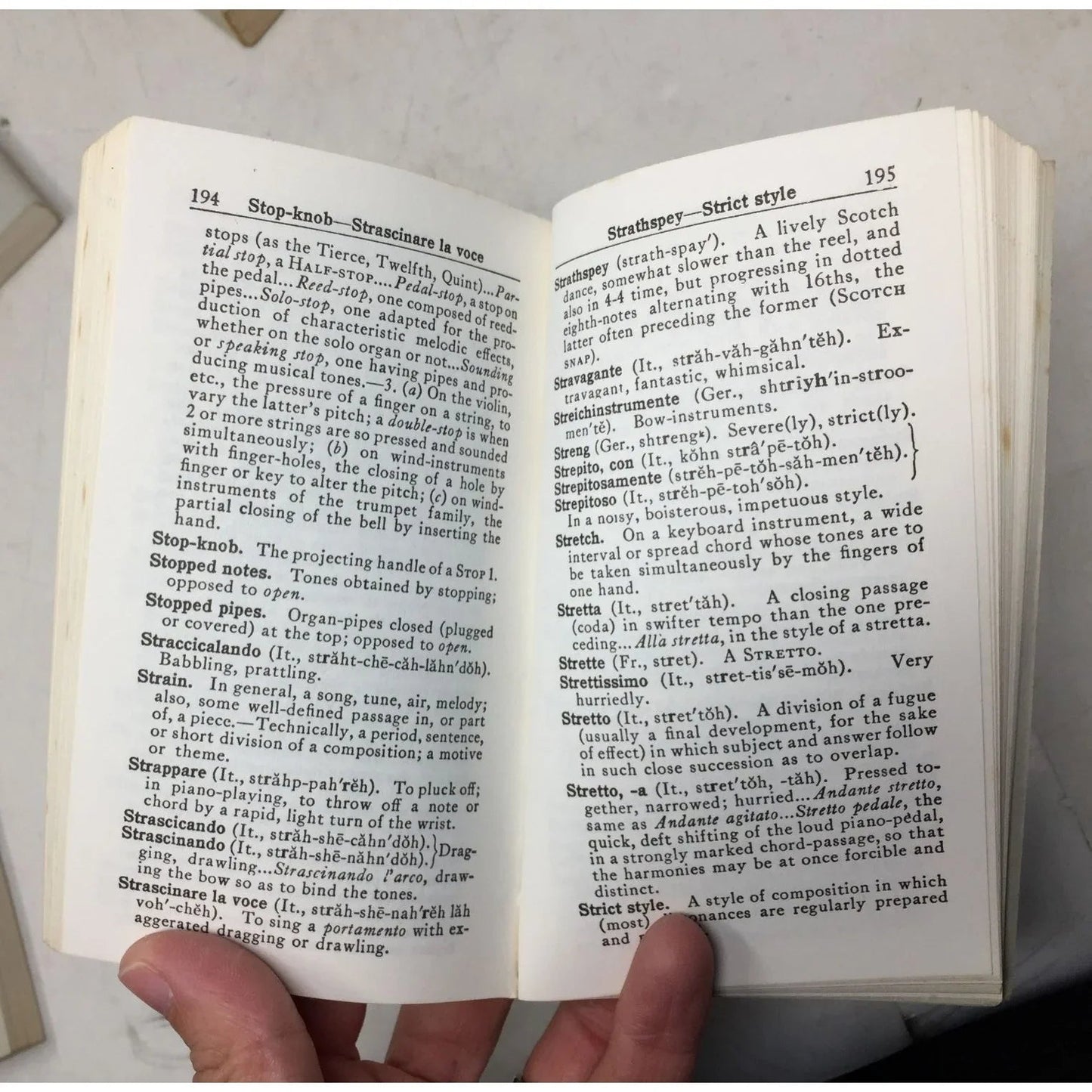 Newly Revised and Augmented Edition Pronouncing Pocket Manual of Musical Terms - A+ Stuff - Books - A+ Stuff