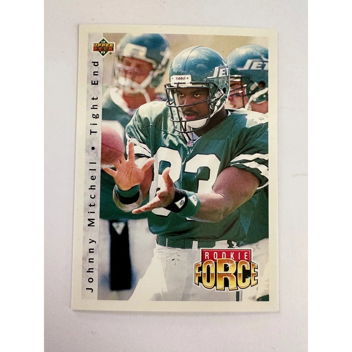 NFL Footbal Trading Cards - Various Years & Brands - 4 Binder Pages (front & back) - Upper Deck, Topps, Score, NFL Pro Set - Sports Collectibles - A+ Stuff