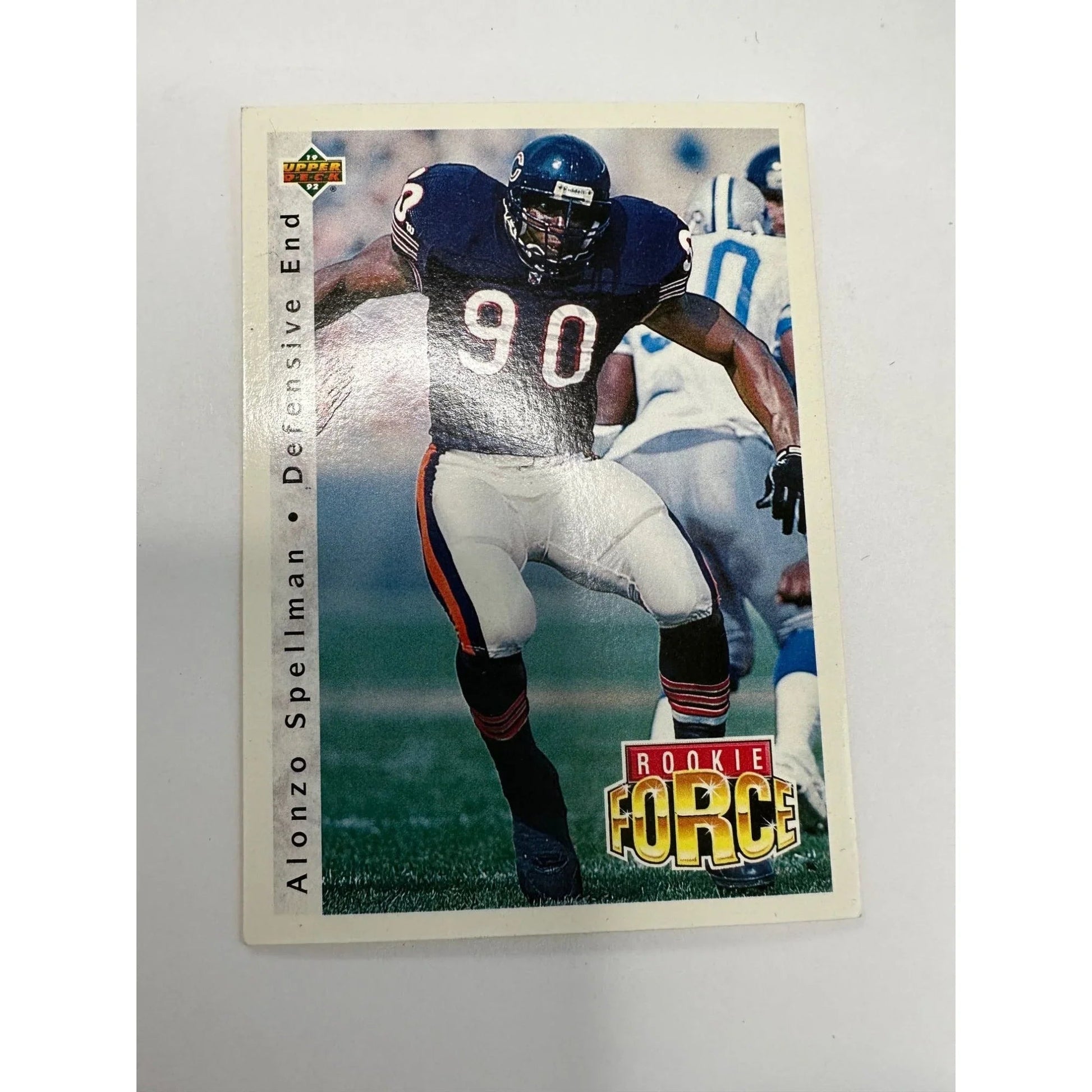 NFL Footbal Trading Cards - Various Years & Brands - 4 Binder Pages (front & back) - Upper Deck, Topps, Score, NFL Pro Set - Sports Collectibles - A+ Stuff