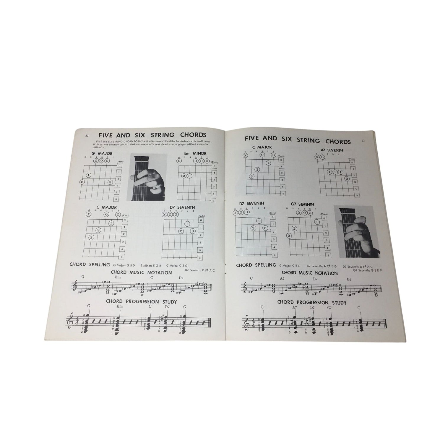 "Gaguer Contemporary Modern Guitar Chord System" book A+ Stuff  A+ Stuff Sheet Music