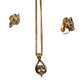 Nina Ricci Necklace nad Earrings Set NR Rhinestone - Nina Ricci - Jewelry Set - A+ Stuff
