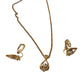 Nina Ricci Necklace nad Earrings Set NR Rhinestone - Nina Ricci - Jewelry Set - A+ Stuff