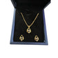 Nina Ricci Necklace nad Earrings Set NR Rhinestone - Nina Ricci - Jewelry Set - A+ Stuff