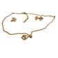 Nina Ricci Necklace nad Earrings Set NR Rhinestone - Nina Ricci - Jewelry Set - A+ Stuff