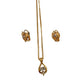 Nina Ricci Necklace nad Earrings Set NR Rhinestone - Nina Ricci - Jewelry Set - A+ Stuff