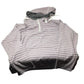 Ninexis Womens Purple and White Striped Hoodie Size 2X - NINEXIS - Shirts & Tops - A+ Stuff