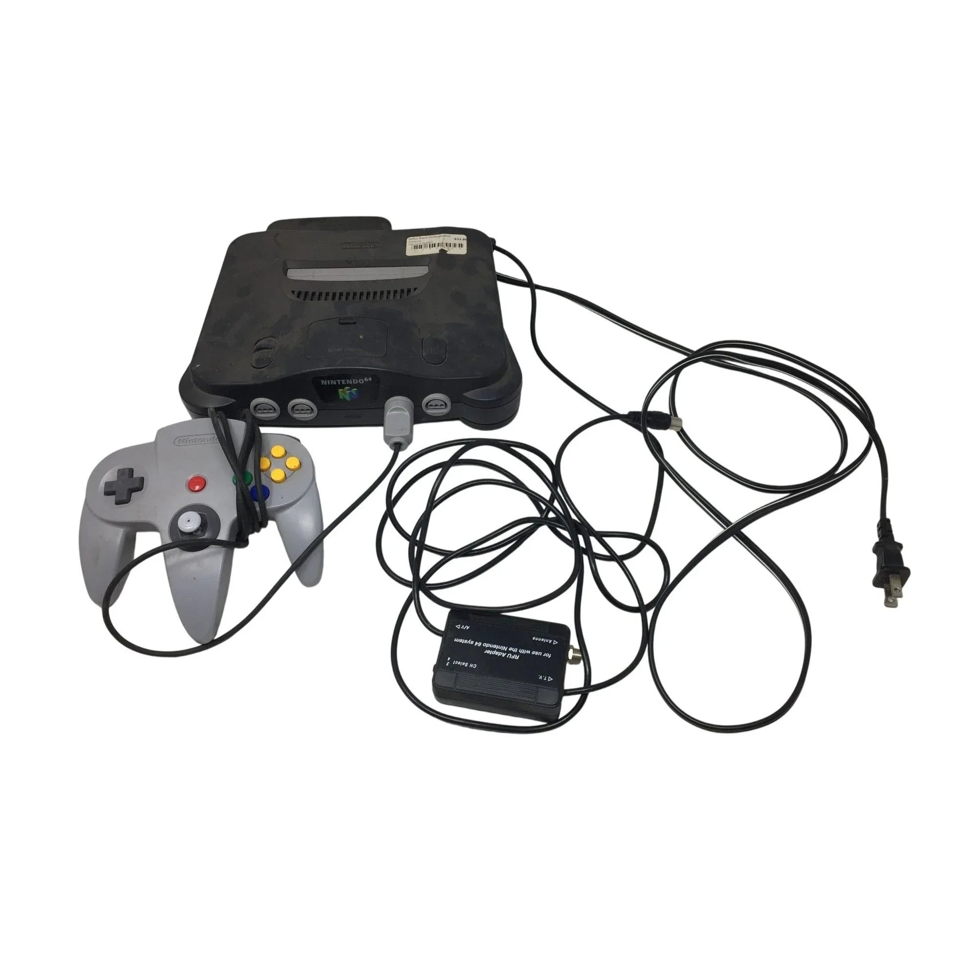 Nintendo 64 Control Deck System with RFU Adapter (Model P - 067) and remote - Nintendo - Games - A+ Stuff