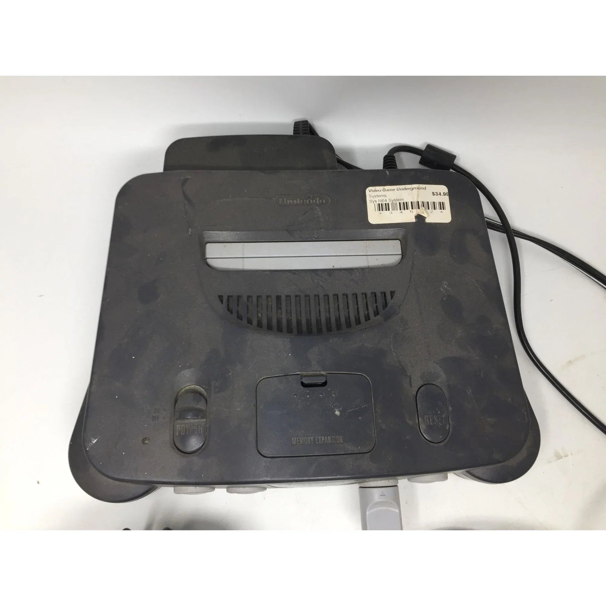 Nintendo 64 Control Deck System with RFU Adapter (Model P - 067) and remote - Nintendo - Games - A+ Stuff