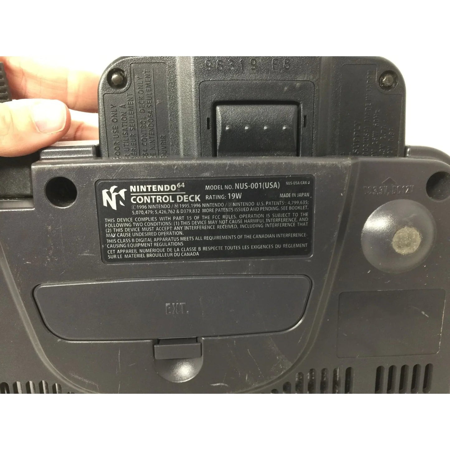 Nintendo 64 Control Deck System with RFU Adapter (Model P - 067) and remote - Nintendo - Games - A+ Stuff